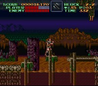 une photo d'Ã©cran de Super Castlevania 4 sur Nintendo Super Nes